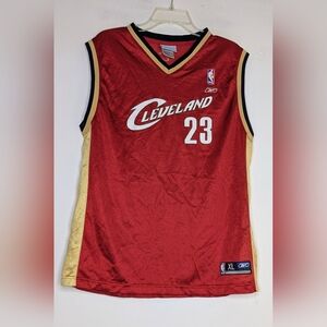 Vintage REEBOK CLEVELAND CAVALIERS LEBRON JAMES JERSEY